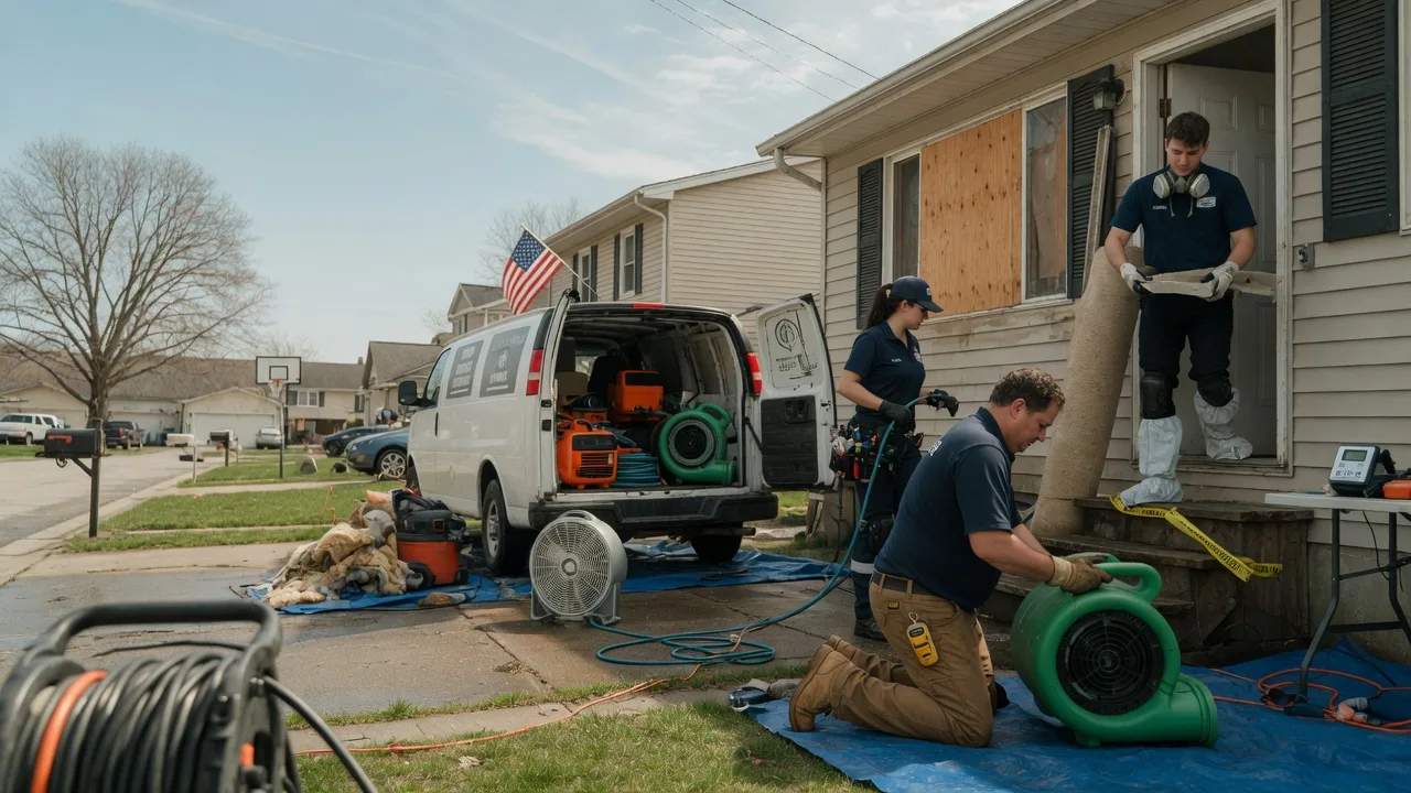 Water Damage Restoration in Ludlow Falls, OH near me